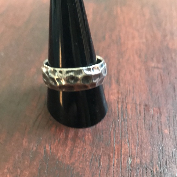 Size 11 quality substantial sterling silver ring - Picture 4 of 6